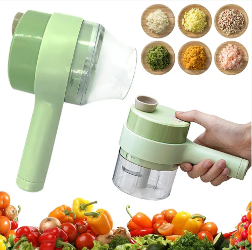 Coupe-légumes multifonction électrique 4 en 1